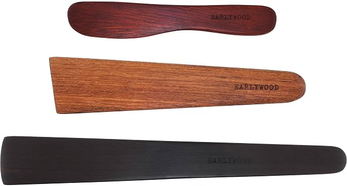3-Piece Wooden Kitchen Cooking Utensil Set by Earlywood