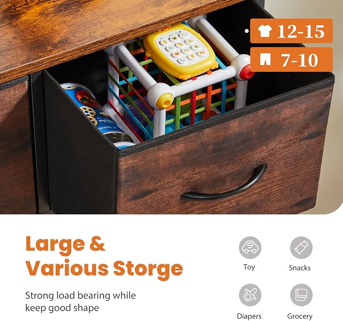 Sweetcrispy Dresser for Bedroom - Image 4