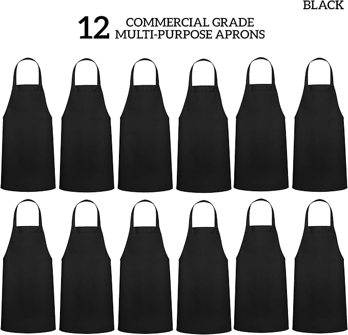 GREEN LIFESTYLE 12 Pack Bib Apron - Image 3