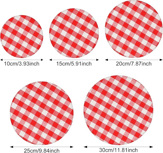 Reusable Bowl Covers, 5 Size Stretch Cloth Bowl Covers - Image 2