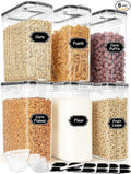 HKJ Chef Cereal Containers Storage Set, Cereal Dispensers by HKJ+Chef