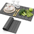 Stone Dish Drying Mat for Kitchen Counter by DEPATYA