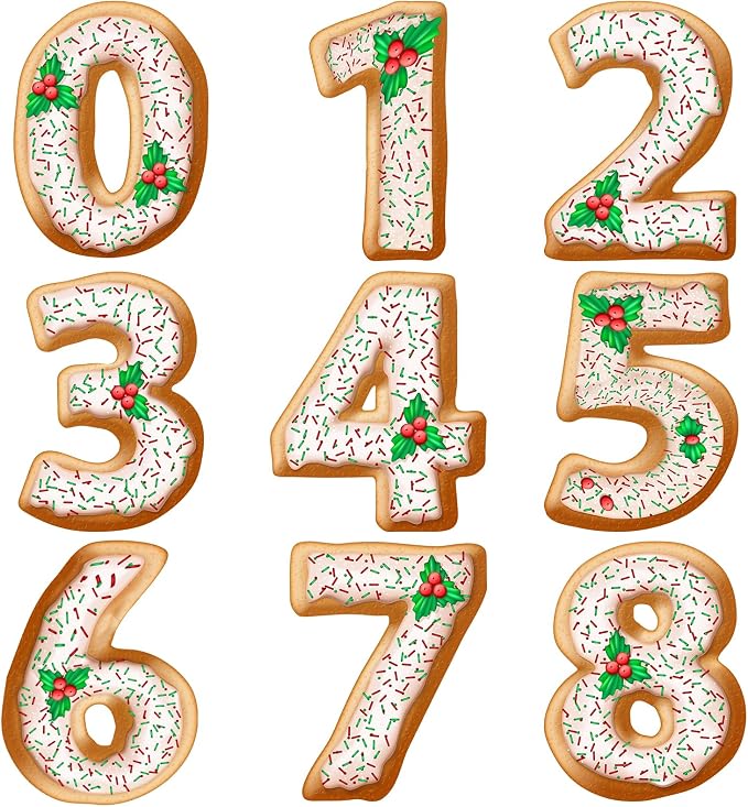 4 Inch Number Cookie Cutter Set - Image 7