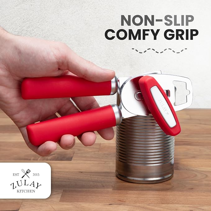 Zulay Kitchen Heavy Duty Stainless Steel Can Opener Manual - Image 5