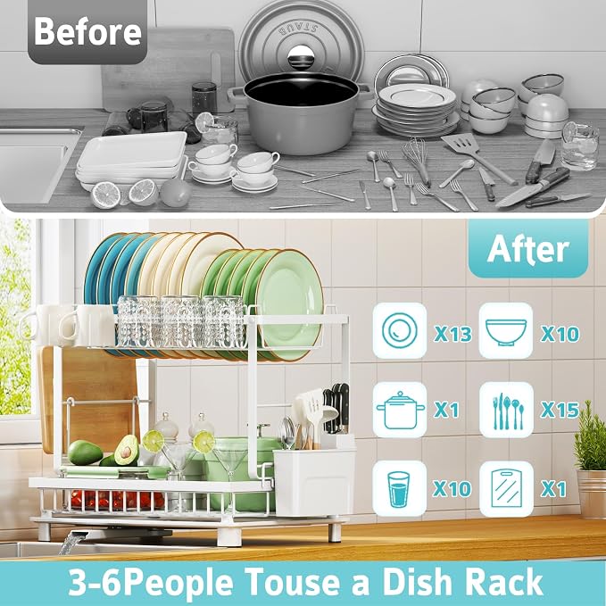 Multifunctional Dish Drying Rack - Image 7