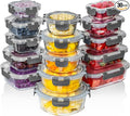 Razab 30 PC Glass Food Storage Containers by RazabHomeGoods