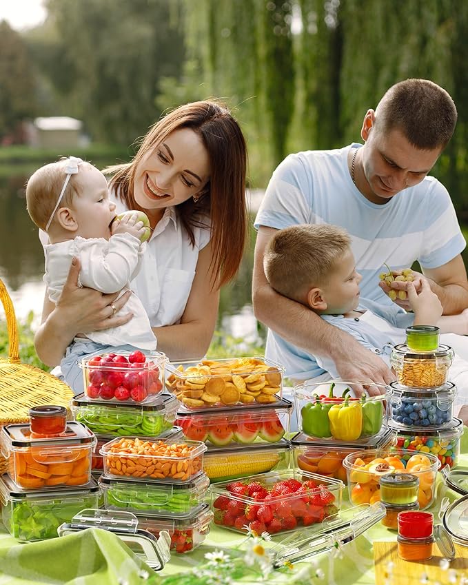 50 Piece Food Storage Containers - Image 7