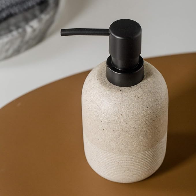 GalDal Soap Dispenser Beige, Hand Soap Lotion Dispenser - Image 5
