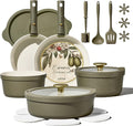 Carote 21pcs Ceramic Cookware Set by CAROTE