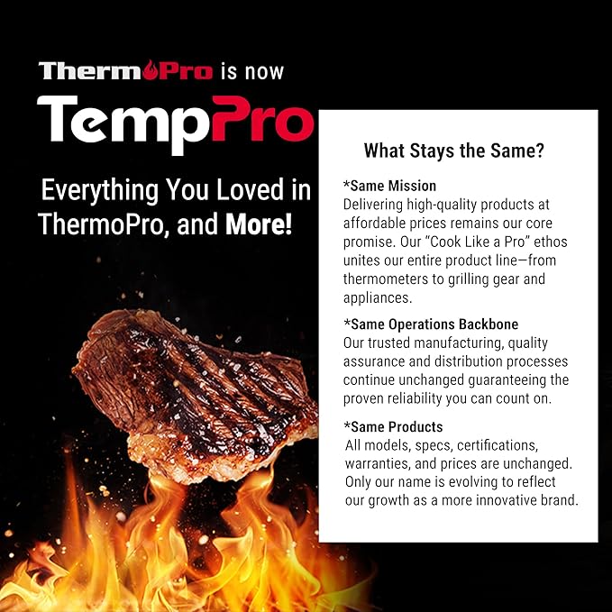 TempPro TP620 Instant Read Meat Thermometer Digital, Cooking Thermometer - Image 8