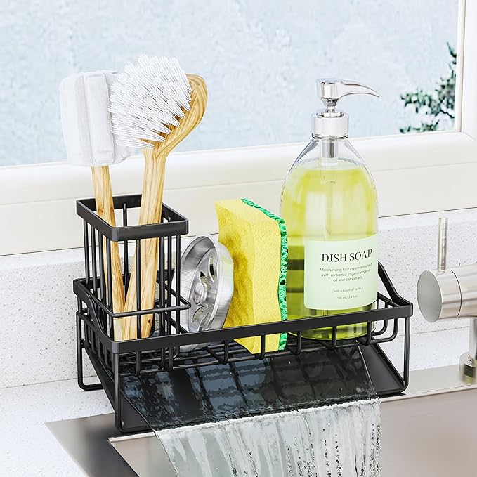 SWTYMIKI Sink Caddy Sponge Holder by SwtyMiki-TidyHomeSweetLife