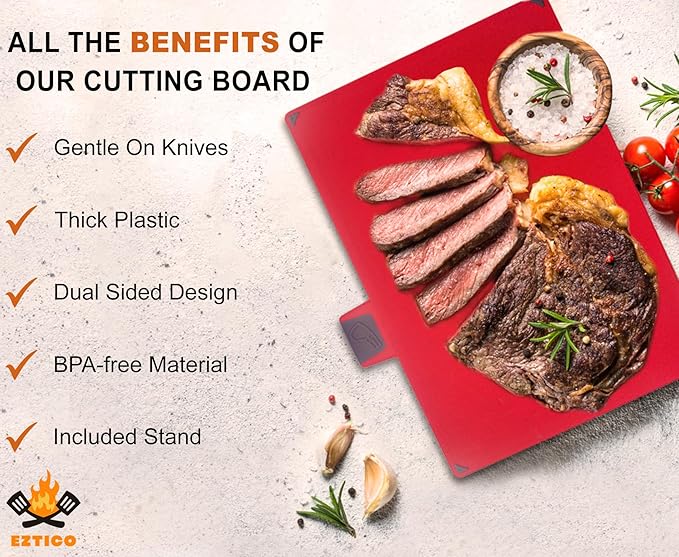 4-Piece Non-Toxic Cutting Board Set - Image 3