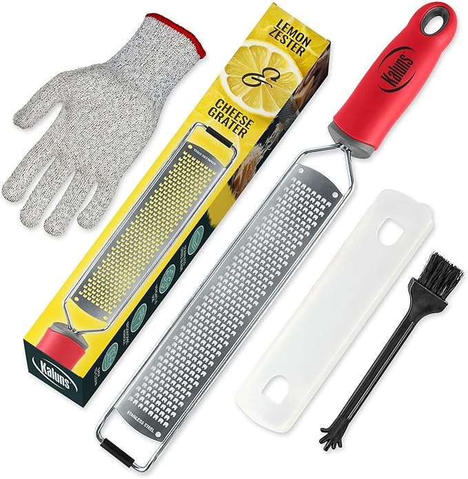 Lemon Zester & Parmesan Cheese Grater by Kaluns%C2%AE