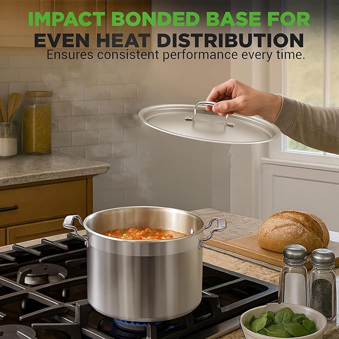 NutriChef 8 Qt Heavy-Duty Stockpot - Image 6