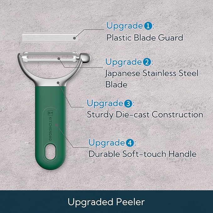 KITCHENDAO Swivel Vegetable Potato Peeler - Image 2