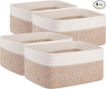 OIAHOMY 4 Pack Storage Baskets for Organizing, Small Bins for Shelves, Cute by MasterofSpaceOptimization