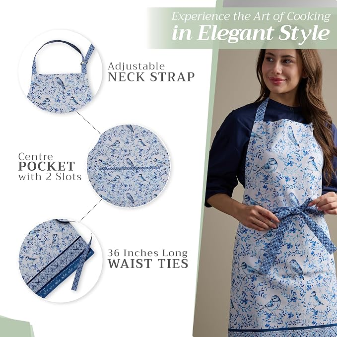 Maison d' Hermine 100% Cotton Apron - Image 5