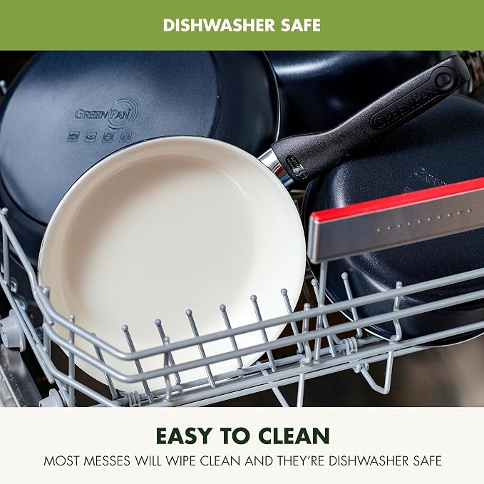 GreenPan Rio 11" Square Griddle Pan, Ceramic Nonstick Cookware, PFOA and - Image 7