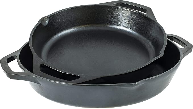 Lodge 12 Inch Pre-Seasoned Cast Iron Skillet - Image 3