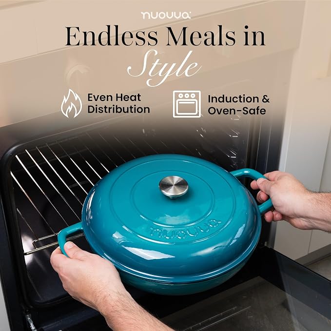 Shallow Cast Iron Casserole - Image 4