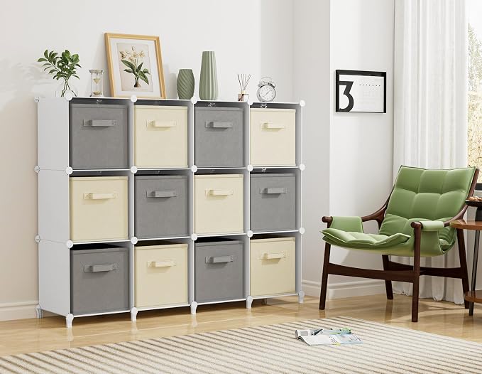 HOMIDEC Closet Organizer, 12-Cube Closet Organizers and Storage, Portable - Image 5