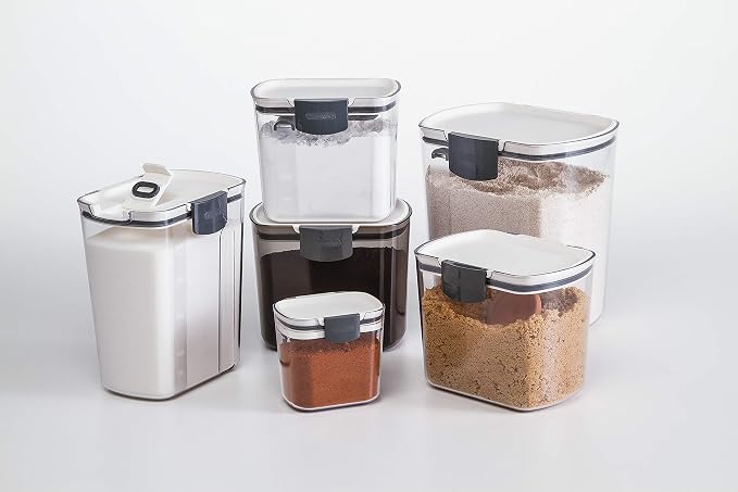 ProKeeper 1 Quart Airtight Powdered Sugar Storage Container – Grey, BPA-Free - Image 8