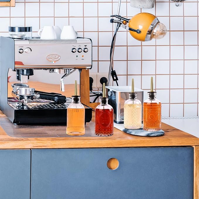 Glass Syrup Dispenser Set - Image 9