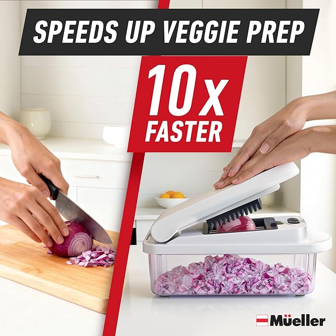 Mueller The Real Original Pro Chopper since 2013 Vegetable Chopper Mandoline - Image 3