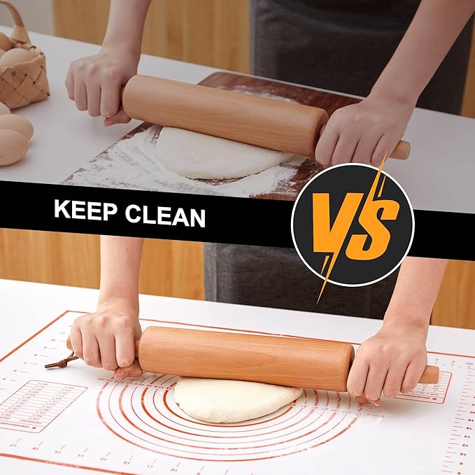 Classic Wood Rolling Pin - Image 7
