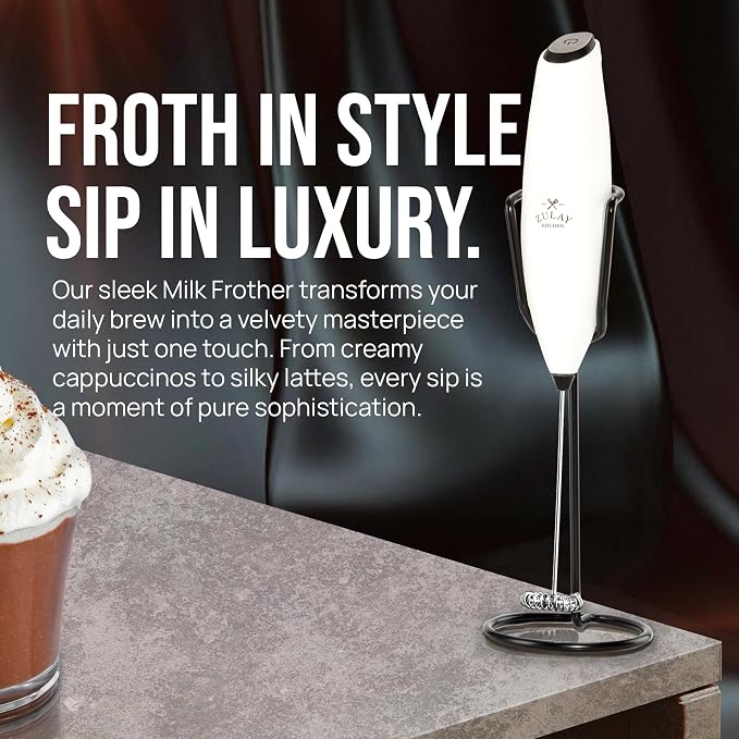 Zulay Kitchen Executive Series Luxury Gift Milk Frother - Image 6