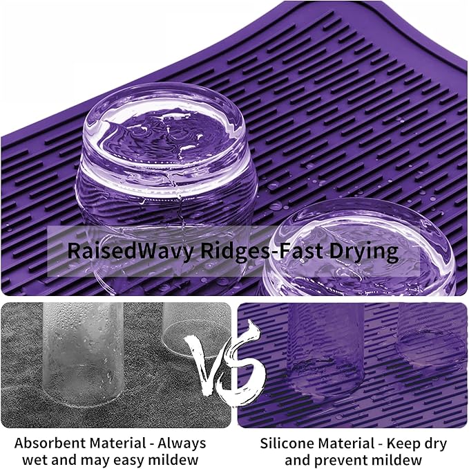 ZLR Large Silicone Dish Drying Mat - Image 2