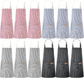 Handepo 12 Pcs Cotton Aprons for Women Men by Handepo