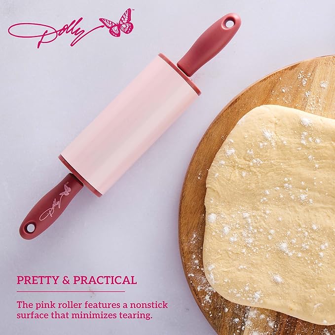 Dolly Parton Mini Spatula and Rolling Pin Set, 2 Piece - Image 3