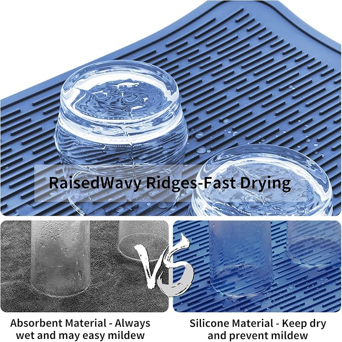 ZLR Large Silicone Dish Drying Mat - Image 2