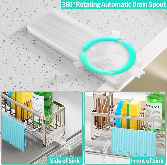 HapiRm Sponge Holder for Kitchen Sink - Image 2