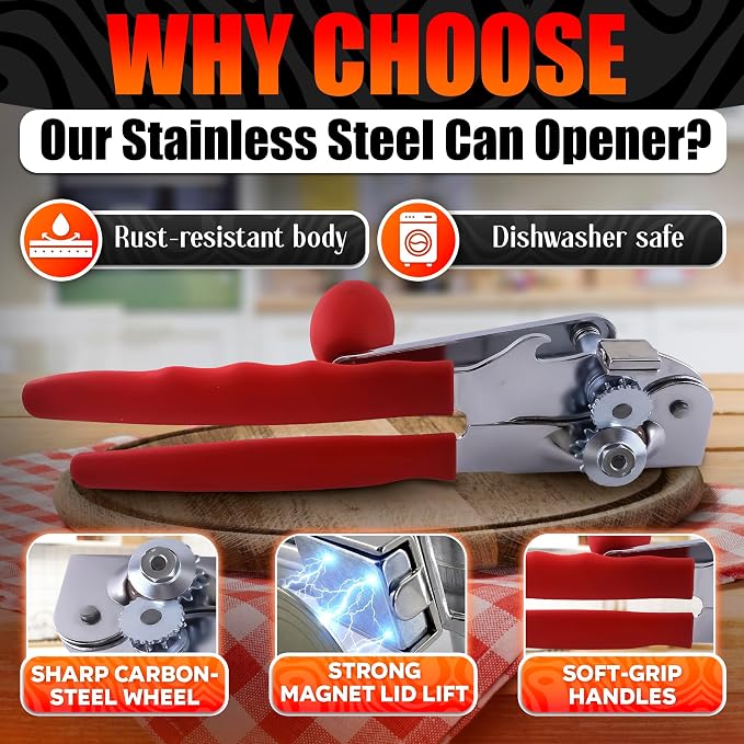 Commercial Can Opener for Large and Small Cans - Image 3