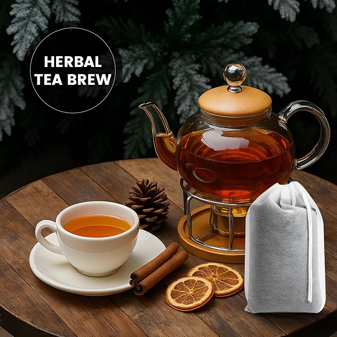 Cold Brew Bags, 8 * 12 Inch Fine Mesh Drawstring Pouches, Fits Mason Jars & - Image 9
