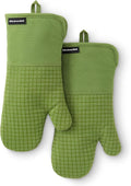 KITCHENAID Gourmet Series Gridlines Oven Mitts 2-Pack Set, Heat Resistant up to by KitchenAid