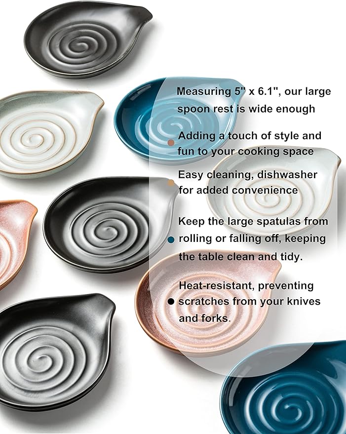 Spoon Rest, Porcelain Drip Tray - Image 7
