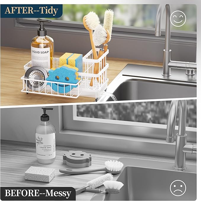 Consumest Sponge Holder for Kitchen Sink - Image 7