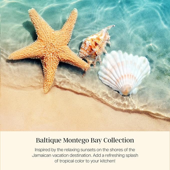 Baltique Montego Bay Collection 13" Wooden Spurtle Spatula – Colorful Birch - Image 9