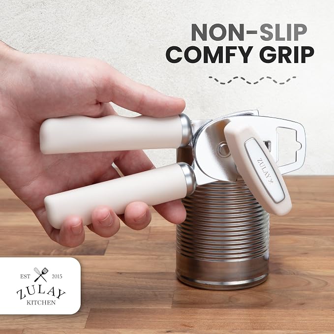 Zulay Kitchen Heavy Duty Stainless Steel Can Opener Manual - Image 5