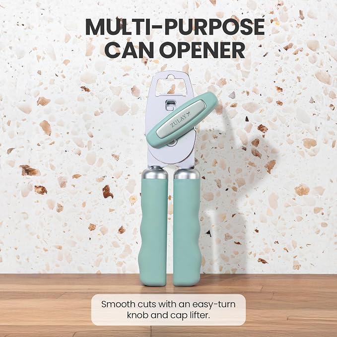 Zulay Kitchen Heavy Duty Stainless Steel Can Opener Manual - Image 2