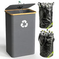 Recycling Bin for Kitchen Indoor Home, Large 100L/ 26 Gallon Recycle Bin by Pakusane