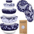 5-Size Reusable Beeswax Bowl Covers by Revahope