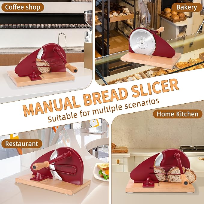 CAWIU Upgraded Manual Bread Slicer - Image 6