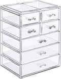 Sorbus Acrylic Makeup Organizer Set, 7-Drawer Vanity & Countertop Cosmetic by Sorbus