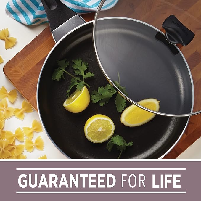 Farberware Dishwasher Safe Nonstick 15-Piece Cookware Set - Image 2