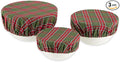DII Reusable Cloth Bowl Cover Collection Machine Washable, Cotton by DII