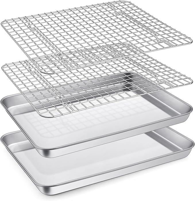 P&P CHEF 12.5 Inch Toaster Oven Pan by PPCHEF